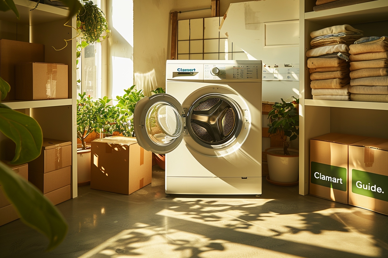 Guide étape par étape sur comment vider une machine à laver pour déménager avec facilité et efficacité à Clamart.